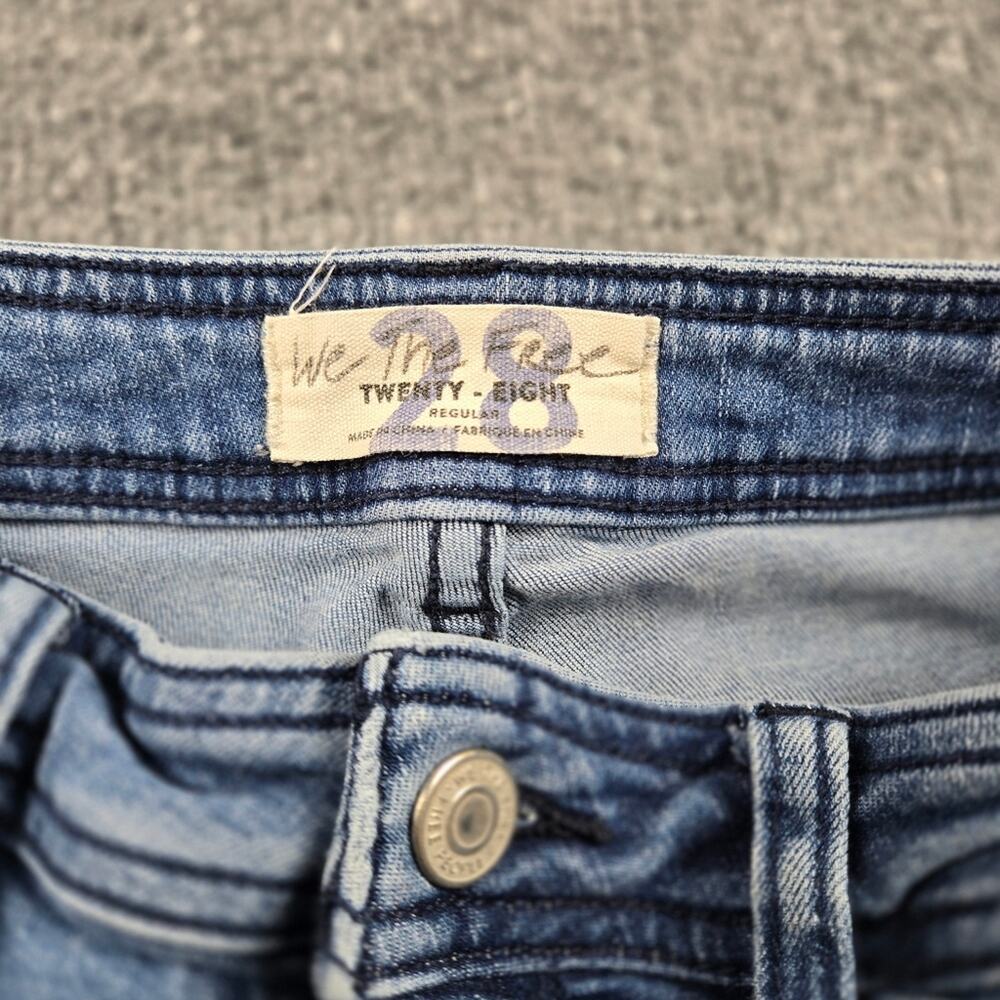 Free People We The Free Just Float On Flare Jeans Blue Size: 28 #234 - Picture 3 of 9